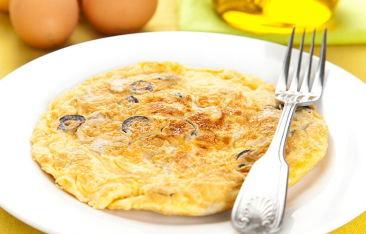 Receta de Cocina paso a paso: Tortilla para Omelette