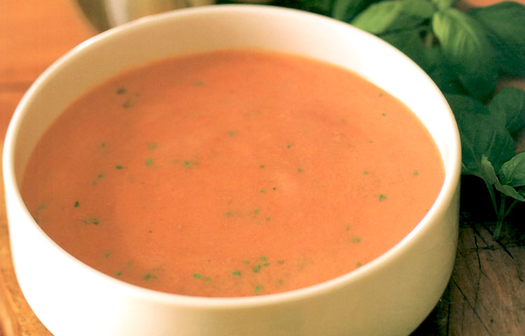 Receta de Cocina paso a paso: Sopa de Tomate