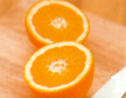 Preparacion de Receta de Cocina: Naranjas Asadas con Canela - Paso 1
