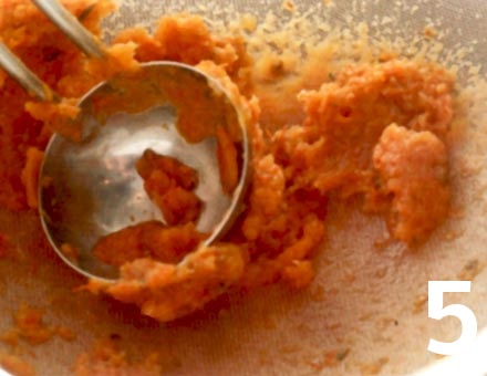 Preparacion de Receta de Cocina: Sopa de Tomates a la Albahaca - Paso 5