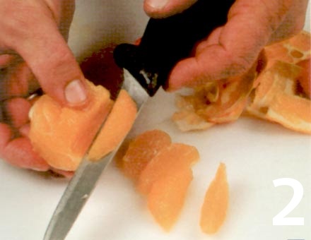 Preparacion de Receta de Cocina: Gelatina de Naranja - Paso 2
