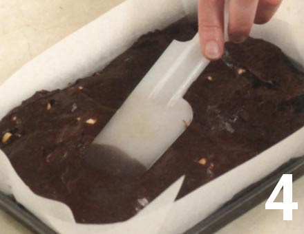Preparacion de Brownies de chocolate y avellanas - Paso 4