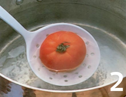Preparacion de Cómo Pelar un Tomate Fácilmente - Paso 2