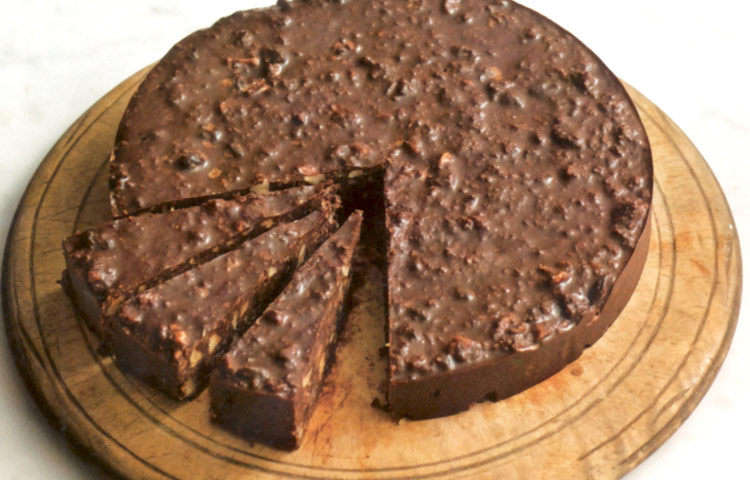 Receta de Cocina paso a paso: Torta de Chocolate sin Cocción