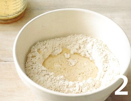 Preparacion de Pan de Molde Blanco - Paso 2