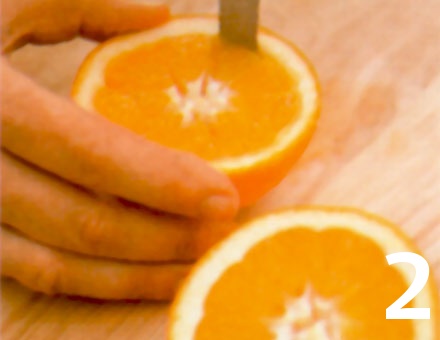 Preparacion de Receta de Cocina: Naranjas Asadas con Canela - Paso 2