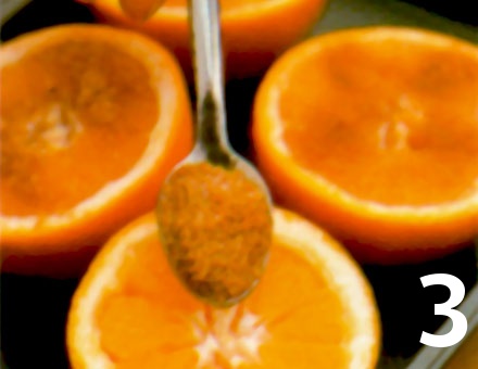 Preparacion de Receta de Cocina: Naranjas Asadas con Canela - Paso 3