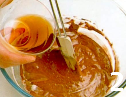 Preparacion de Receta de Cocina: Copas de Chocolate al Ron - Paso 2